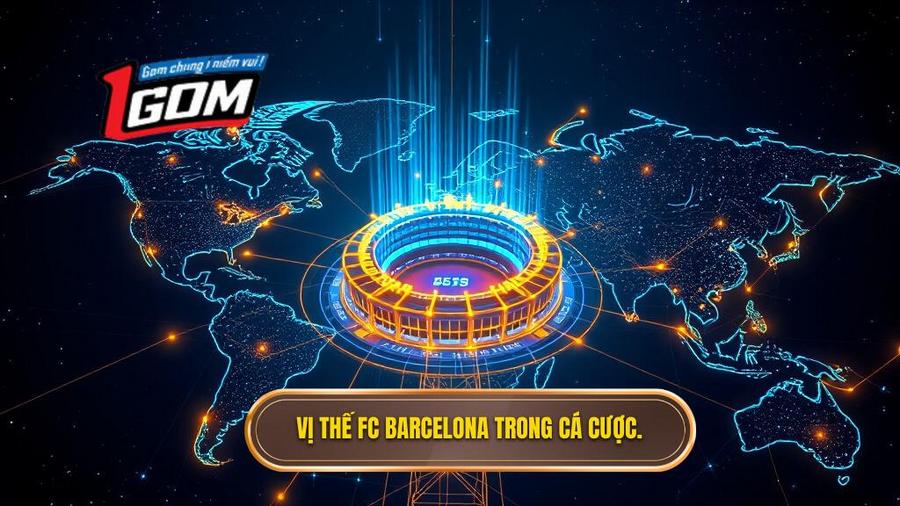 Vị thế của FC Barcelona trên bản đồ cá cược trực tuyến