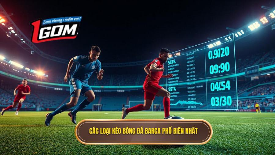 Các loại kèo bóng đá Barca phổ biến nhất hiện nay