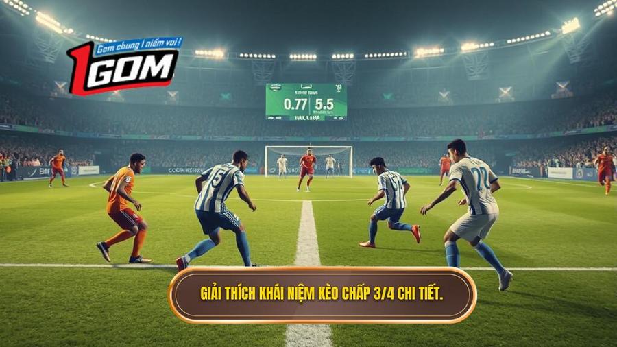 Hiểu rõ về khái niệm Kèo chấp 3/4 (0.75) là gì?