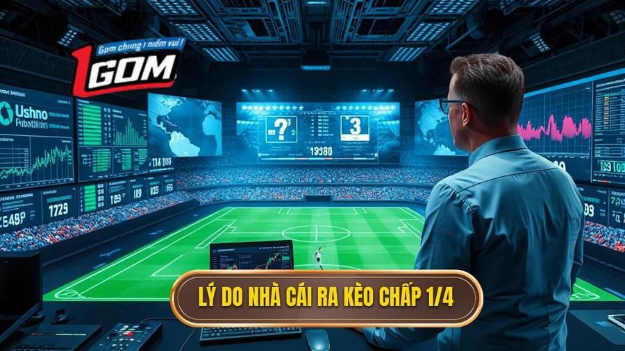 Phân tích đa chiều: Tại sao nhà cái đưa ra Kèo chấp 1/4 (0.25)?