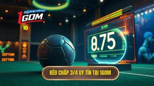 Kèo chấp 3/4 (0.75) là gì? Hướng dẫn cách chơi và kinh nghiệm từ chuyên gia 1GOM
