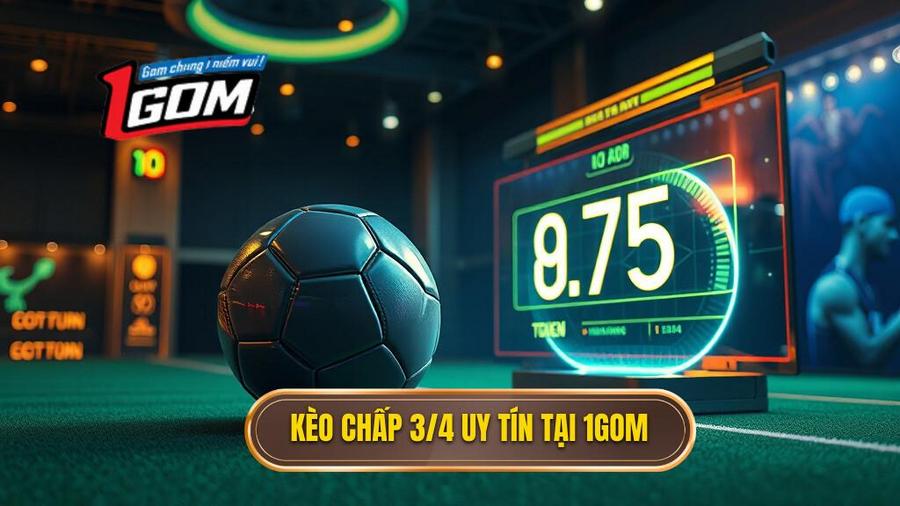 Kèo chấp 3/4 (0.75) là gì? Hướng dẫn cách chơi và kinh nghiệm từ chuyên gia 1GOM