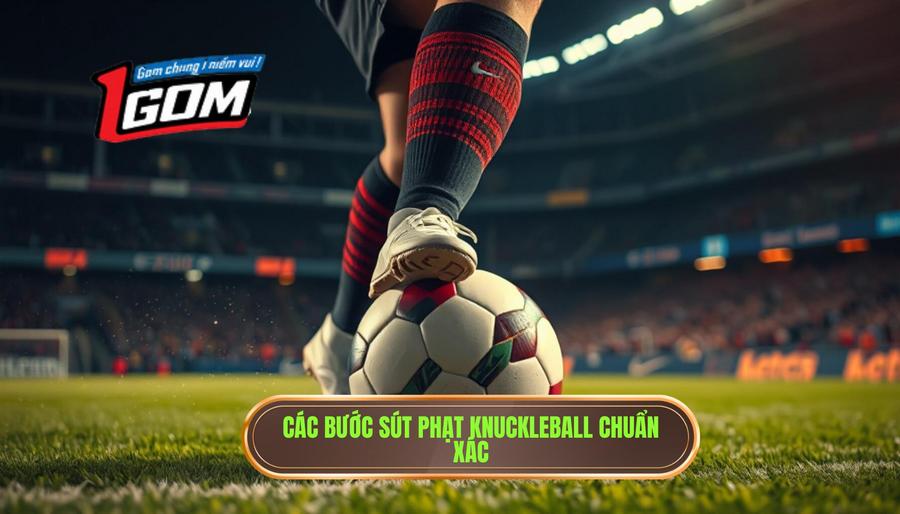 2. Các bước sút phạt knuckleball chuẩn xác